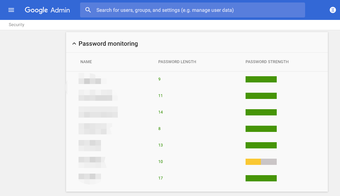 Các tùy chọn Thiết lập bảo mật trong G Suite (3)