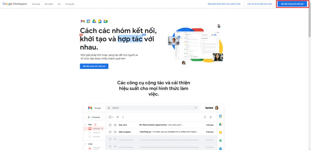 Hướng dẫn đăng ký, thiết lập, kích hoạt tài khoản Google Workspace