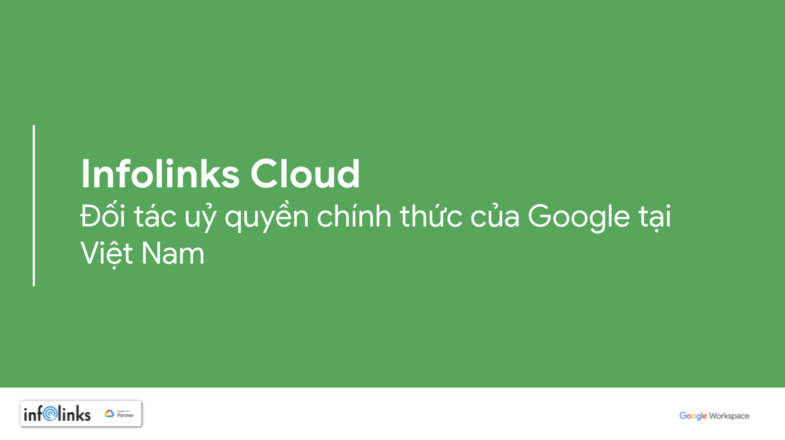 Infolinks Cloud - Google Workspace Partner