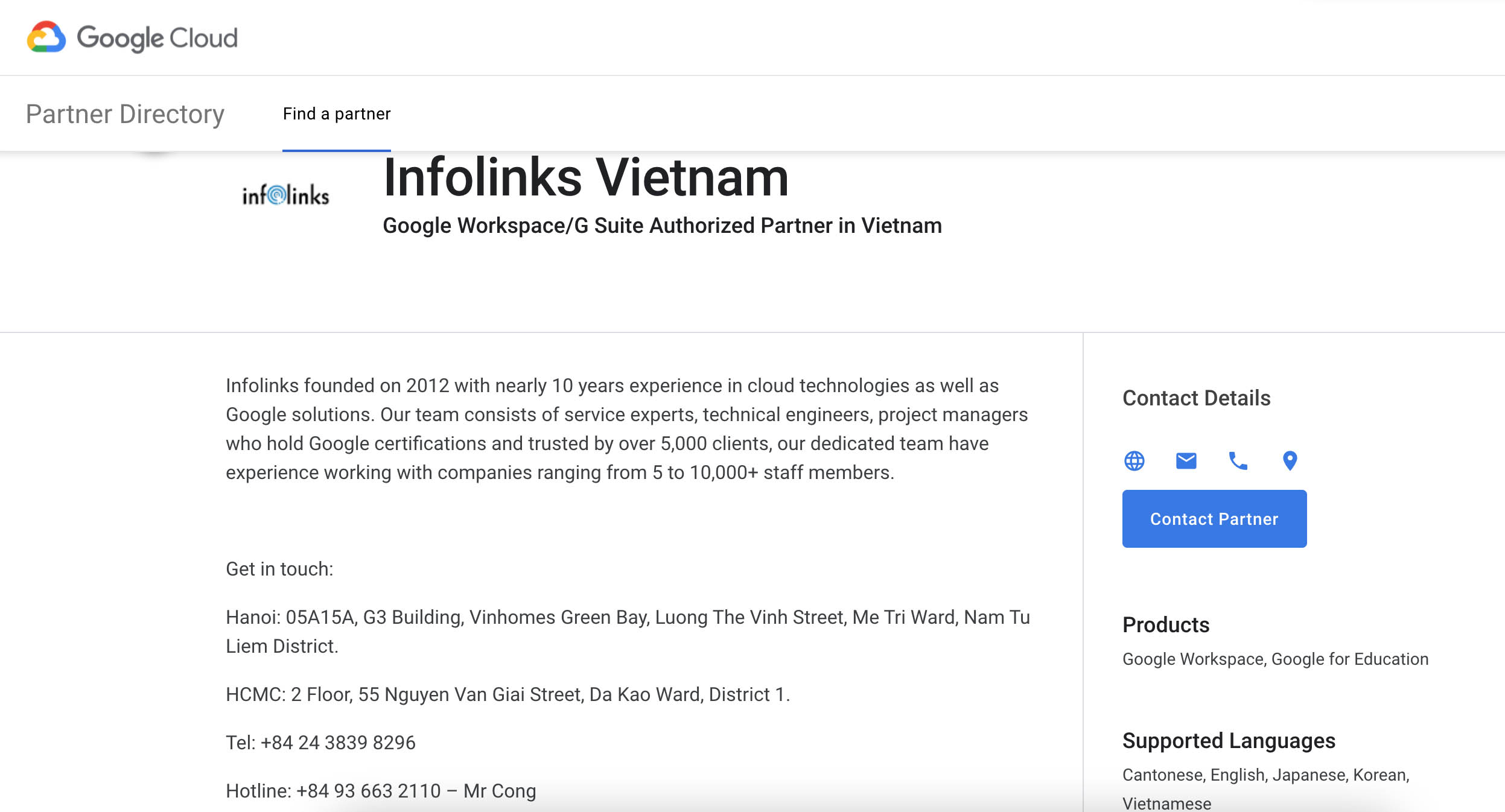 Tại sao nên đăng ký dịch vụ Google Workspace thông qua đối tác