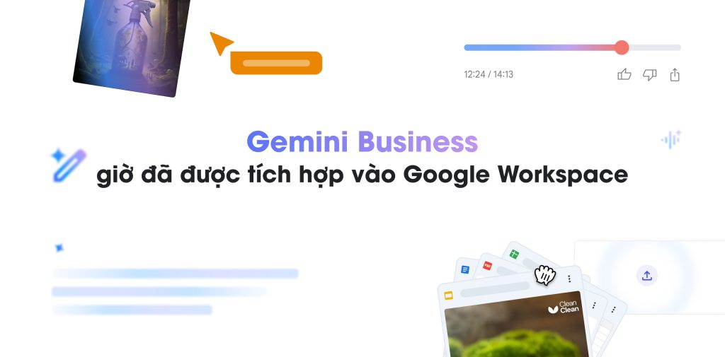 Gemini được tích hợp vào Google Workspace