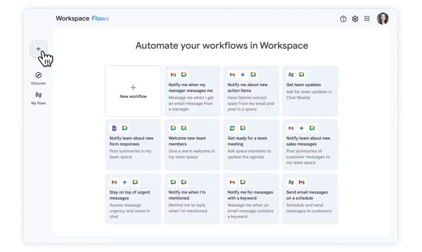 Google Loop Workspace Google ra mắt Workspace Flows: Giải pháp tự động hóa công việc dựa trên ...