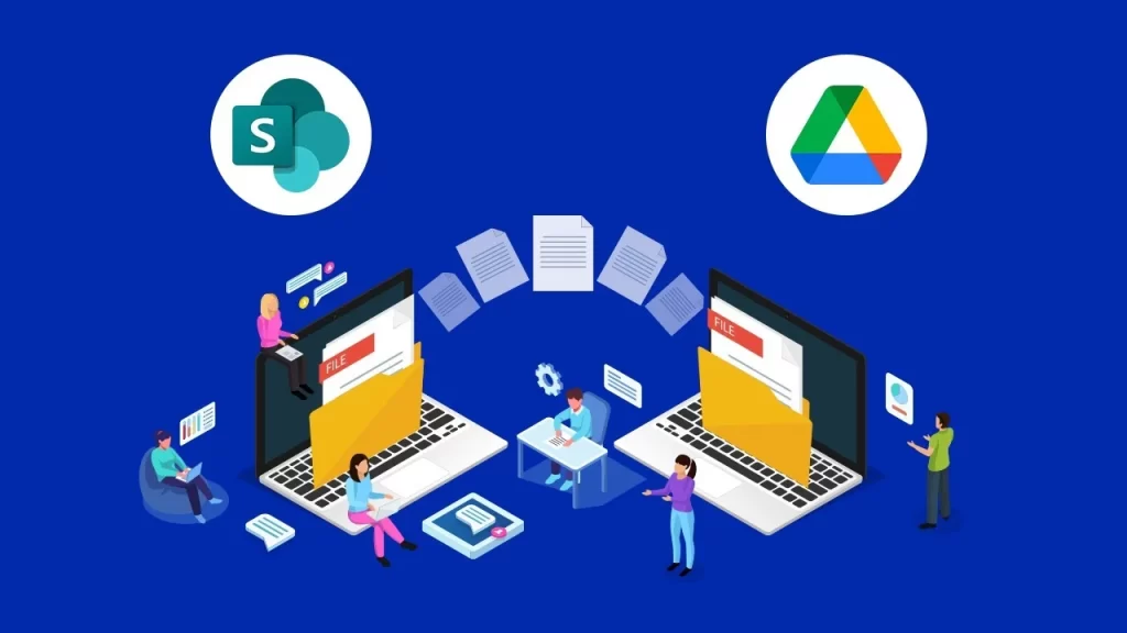 Di chuyển dữ liệu từ SharePoint sang Google Drive